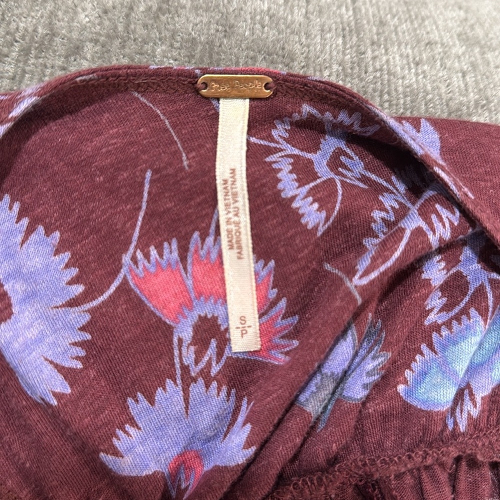 Free People Love Potion Printed Top - Picture 8 of 8